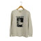 ヴァイナルアーカイブ VAINL ARCHIVE Arran Gregory Geoglyphs LS Tee アレングレゴリー グラフィックデザイン 両面プリント クルーネック長袖Tシャツ カットソー メンズ  M
